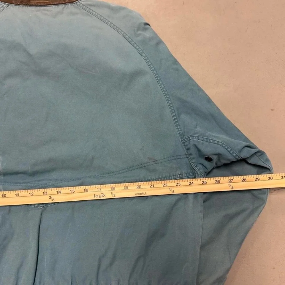 Vintage 90s faded blue jeep bomber jacket - Picture 5 of 7